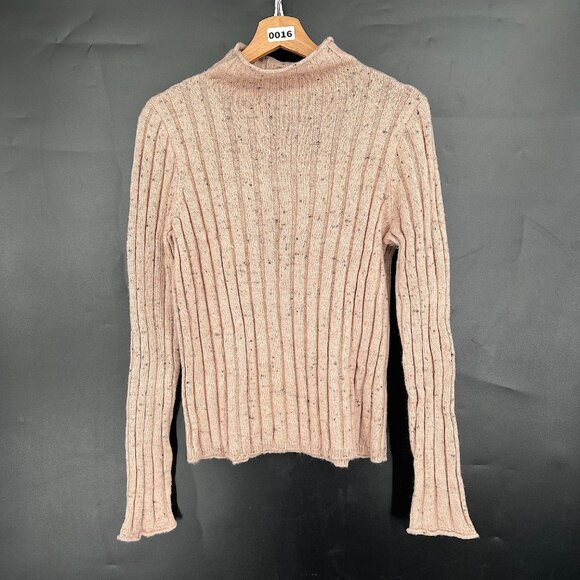 NEW Madewell Donegal Evercrest Turtleneck Sweater in Coziest Yarn classic L - Picture 3 of 13